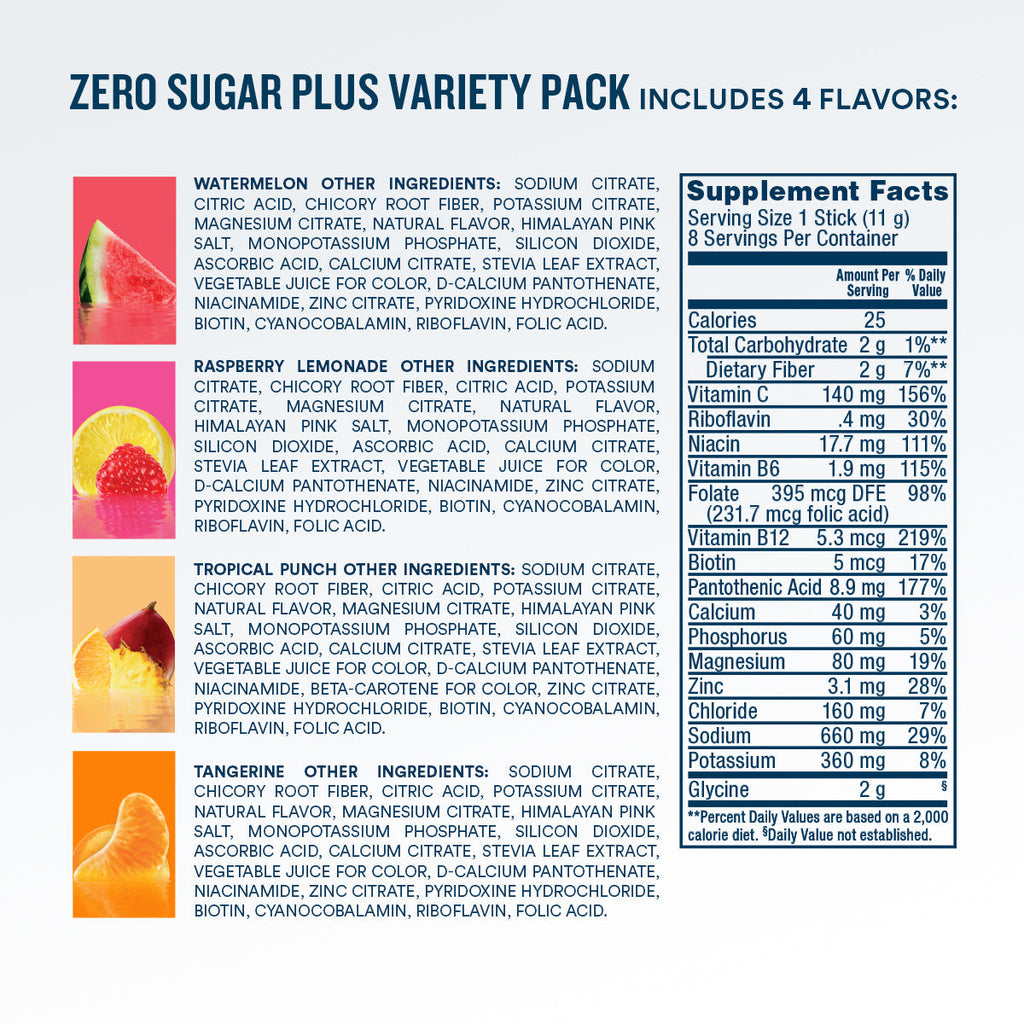 Zero Sugar Plus Starter Pack, 16 count